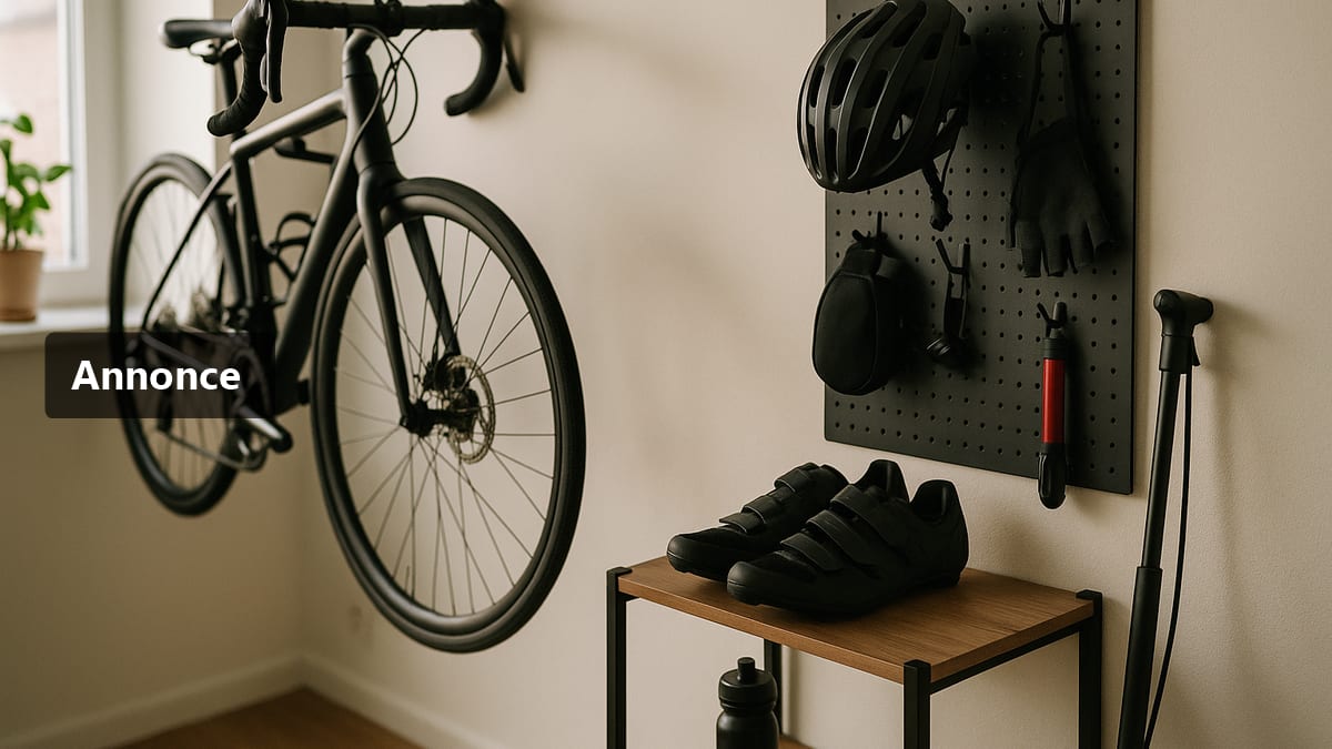 Sådan organiserer du cykeludstyr i hjemmet